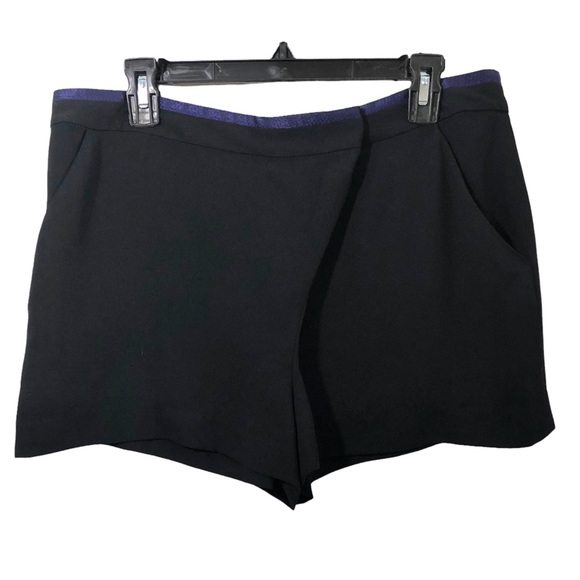 RACHEL Rachel Roy Pants - RACHEL ROY Loose Dressy Shorts Black Sz 8